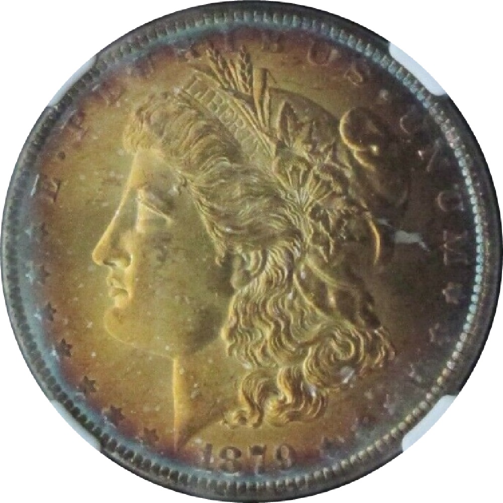 1879-$1-Morgan-Silver-Dollar-Obverse-Toned